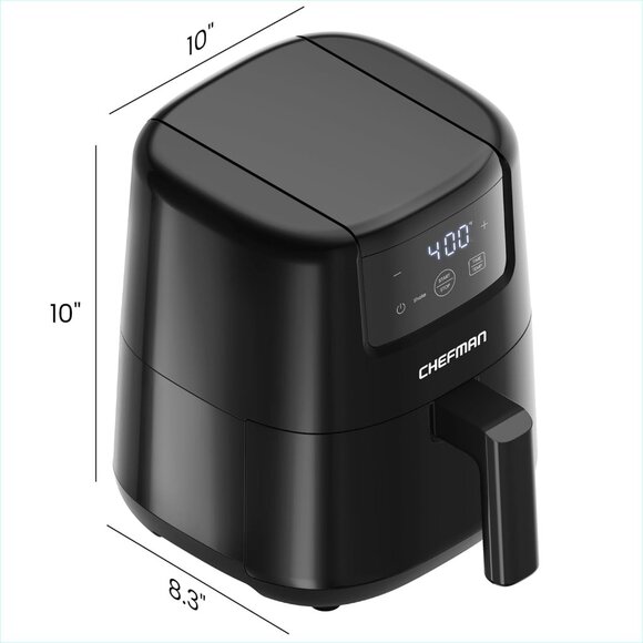 NEW Chefman 2 Quart Small Compact Countertop Digital TurboFry Touch Air Fryer - Picture 2 of 15